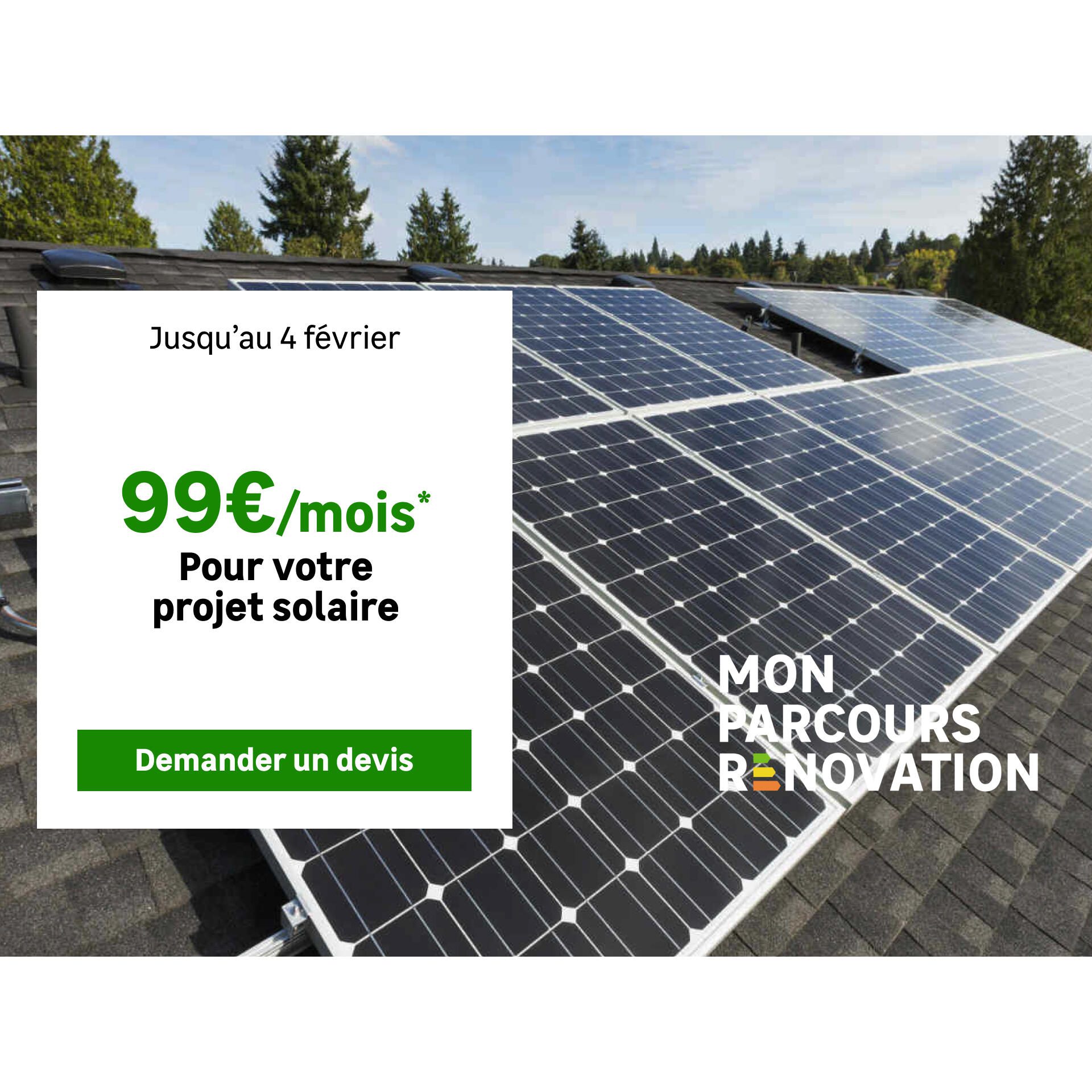 optimisez votre énergie avec notre service d'installation de panneaux solaires. profitez d'une solution écologique et économique pour réduire vos factures d'électricité tout en contribuant à la préservation de l'environnement. contactez-nous dès aujourd'hui pour un devis gratuit et personnalisé.