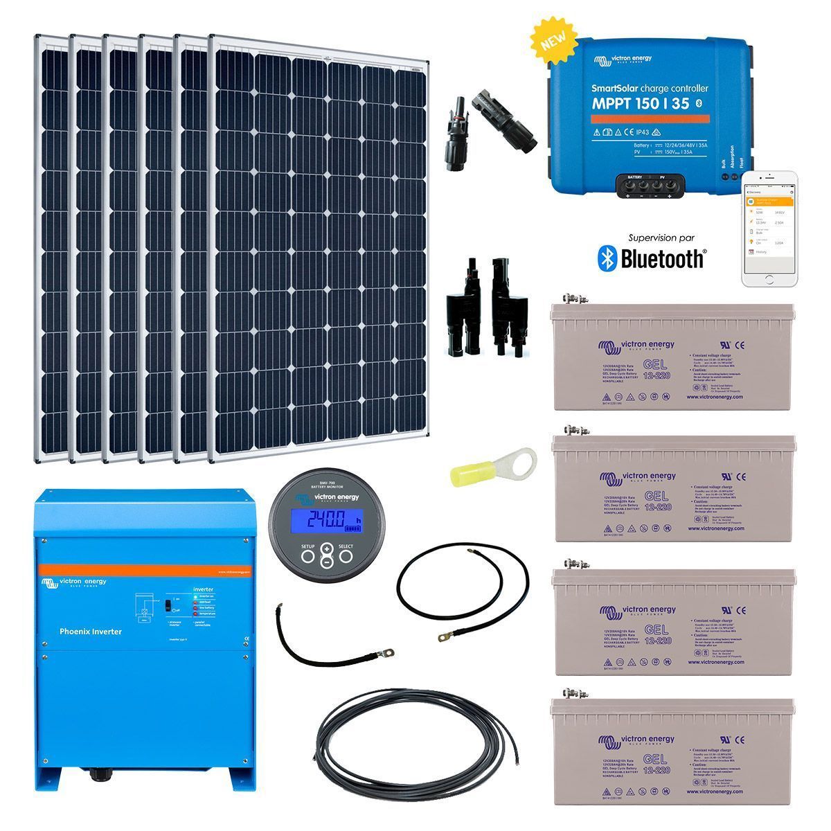 découvrez notre kit panneaux solaires complet, conçu pour vous aider à produire votre propre énergie renouvelable. facile à installer et économique, ce kit est idéal pour réduire vos factures d'électricité tout en contribuant à la protection de l'environnement.