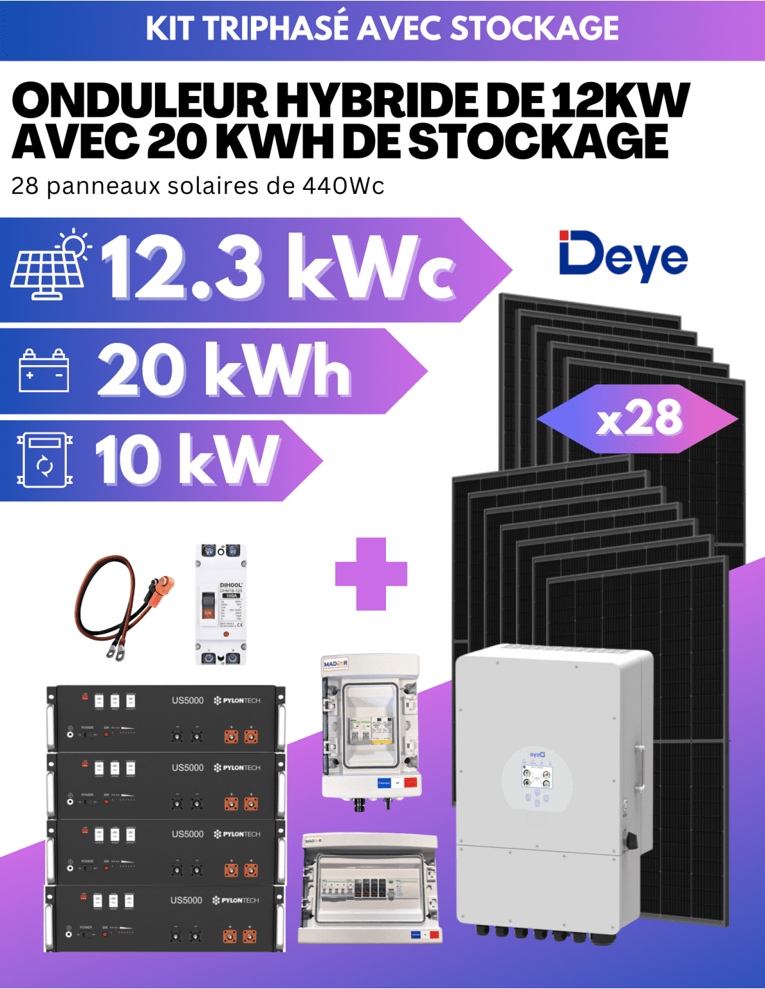 découvrez notre sélection de kits solaires et panneaux photovoltaïques, idéaux pour optimiser votre production d'énergie renouvelable. profitez d'une installation simple et efficace pour réduire vos factures d'électricité et préserver l'environnement.