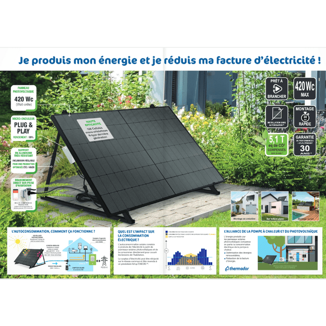 découvrez les avantages des panneaux photovoltaïques sur prise, une solution simple et efficace pour produire votre propre électricité. idéaux pour les particuliers souhaitant réduire leur facture d'énergie, ces dispositifs faciles à installer vous permettent de profiter d'une énergie verte tout en préservant l'environnement.