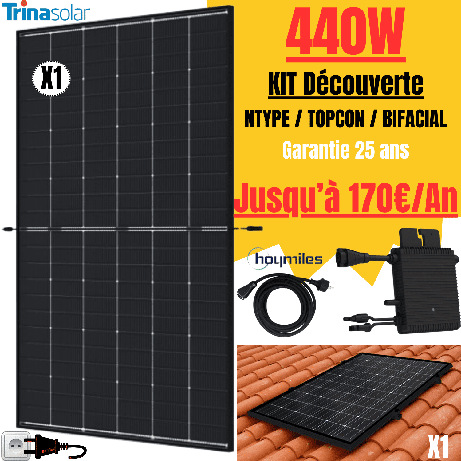 découvrez notre kit solaire 500w, une solution écologique et économique pour alimenter vos appareils électroniques. facile à installer, ce kit de panneaux solaires est idéal pour réduire votre empreinte carbone tout en bénéficiant d'une énergie renouvelable et durable.
