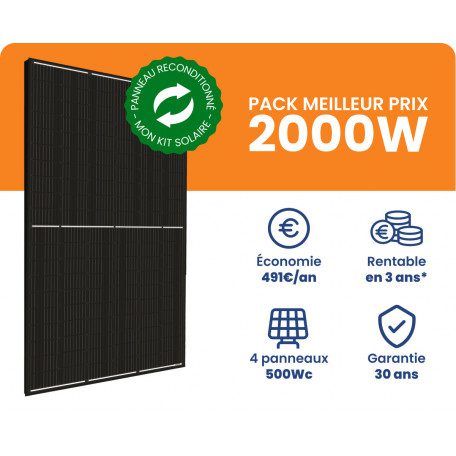 découvrez les nombreux avantages d'un panneau solaire de 2 kw : économies d'énergie, réduction des factures d'électricité, impact positif sur l'environnement et autonomie énergétique. adoptez une solution durable et rentable pour votre maison dès aujourd'hui !