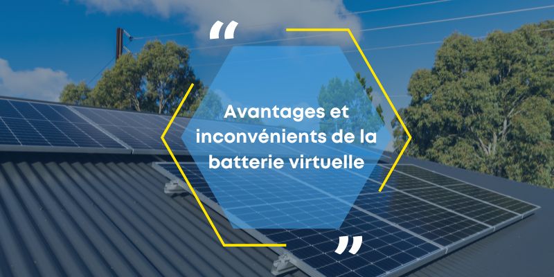 découvrez notre batterie virtuelle solaire, une solution innovante pour stocker et optimiser votre énergie solaire. profitez d'une autonomie accrue et d'une gestion intelligente de votre consommation d'énergie pour un avenir plus durable.