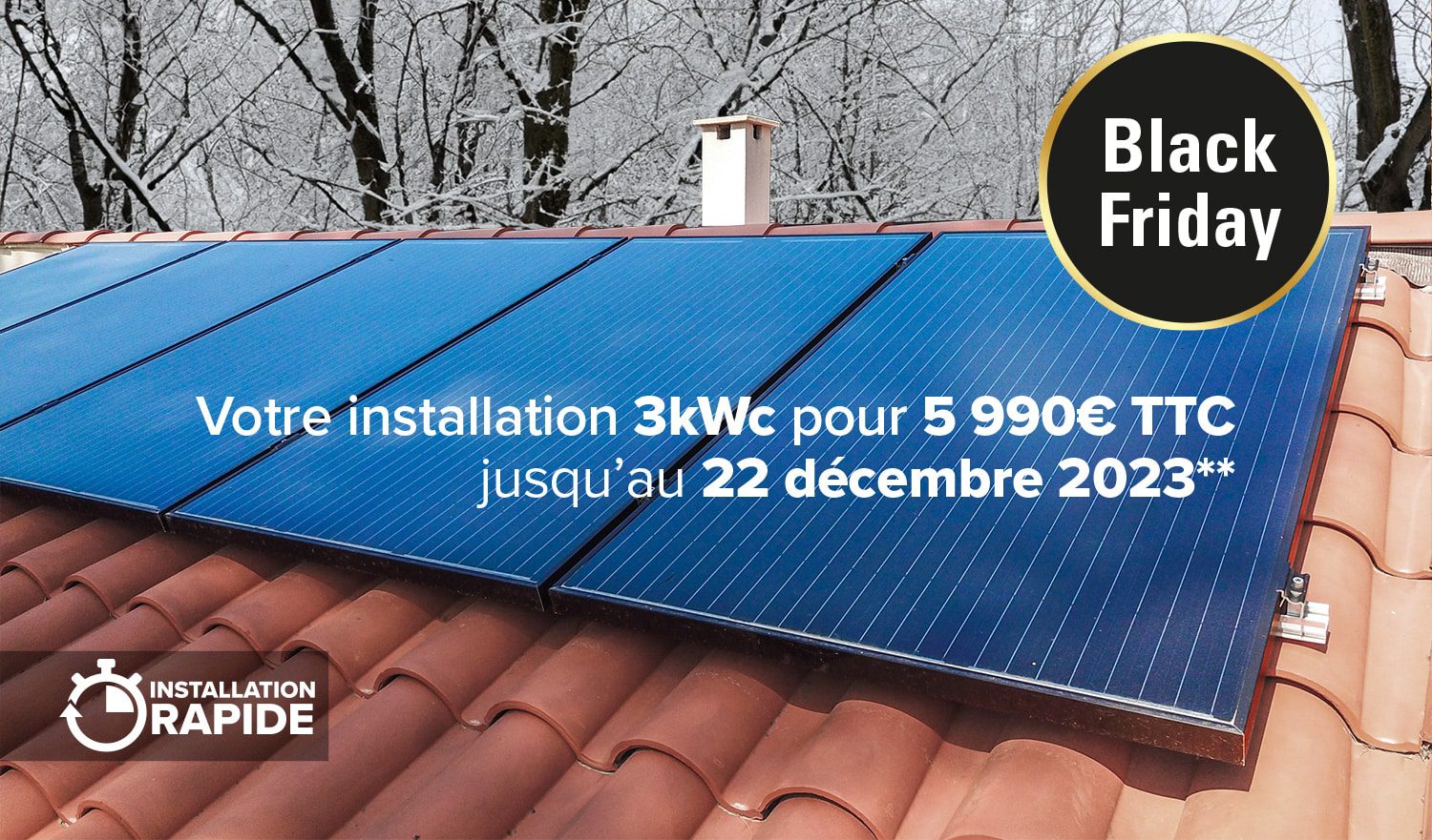 profitez du black friday pour investir dans des panneaux solaires et réduire vos factures d'énergie tout en contribuant à la planète. découvrez nos offres exceptionnelles et faites un geste pour l'environnement tout en réalisant des économies.