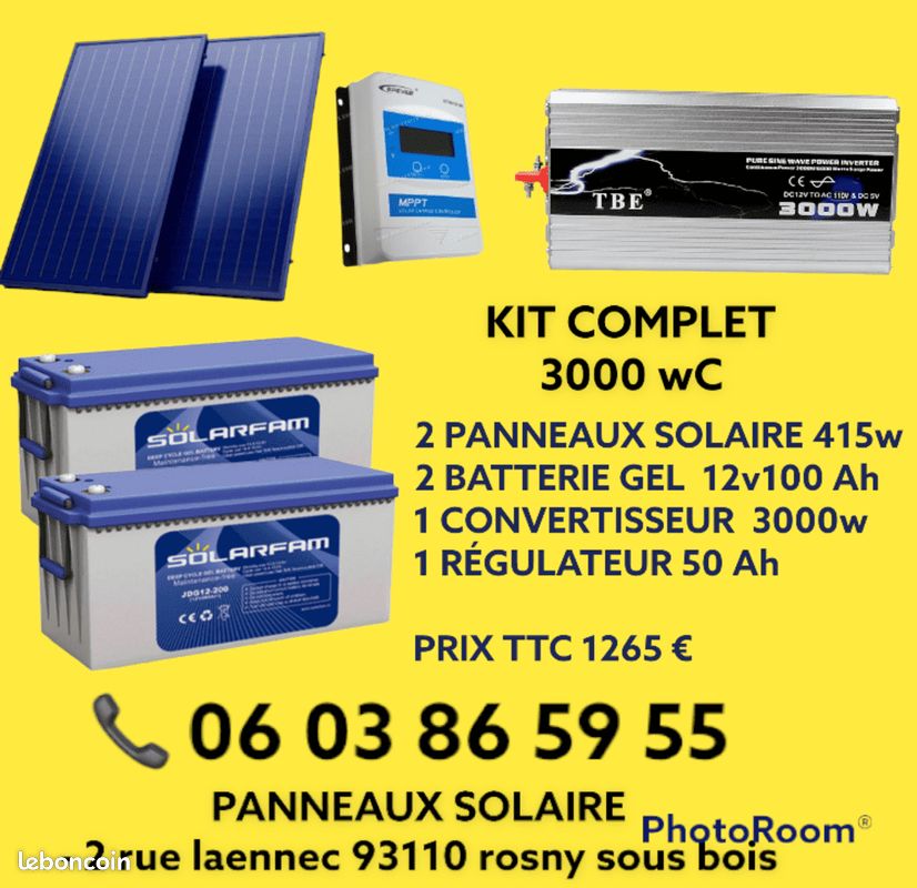 profitez de notre déstockage exceptionnel de panneaux solaires ! bénéficiez de prix réduits sur des équipements de haute qualité pour votre installation solaire. économisez tout en contribuant à la transition énergétique.