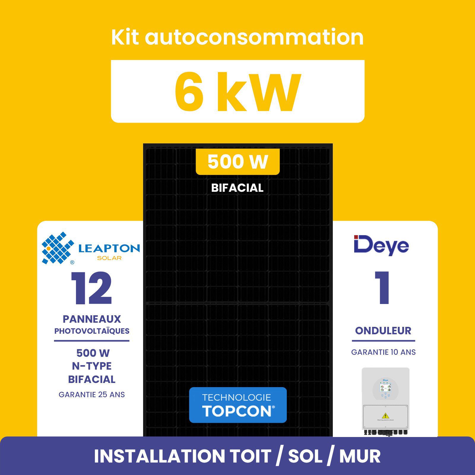 découvrez notre kit solaire 500w, idéal pour alimenter vos appareils électroménagers et profiter d'une source d'énergie renouvelable. parfait pour les activités en extérieur, ce kit offre une installation simple et une performance optimale. économisez sur vos factures d'électricité tout en préservant l'environnement.