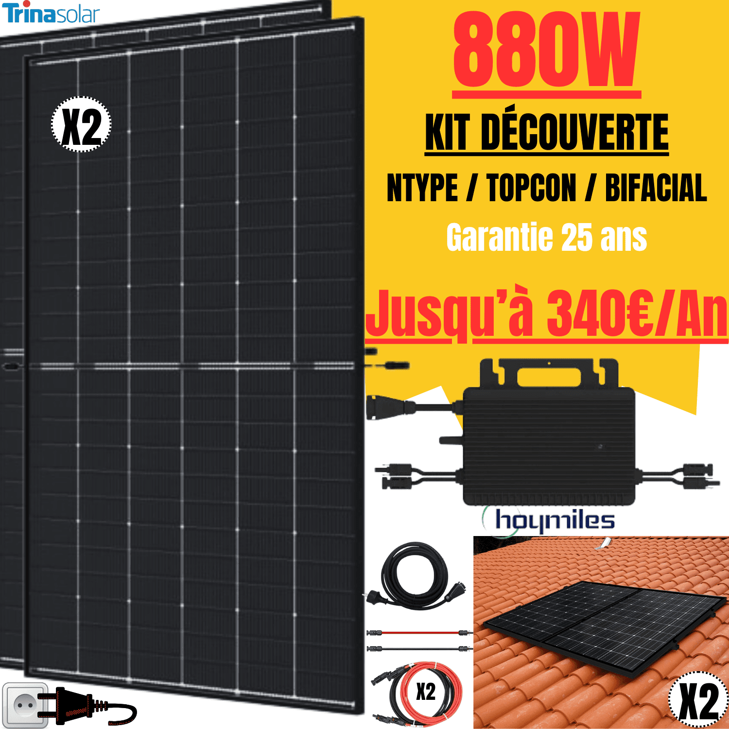 découvrez notre kit solaire complet pour une énergie renouvelable à portée de main. parfait pour réduire vos factures d'électricité et contribuer à un avenir durable. idéal pour les projets domestiques ou les activités en plein air.