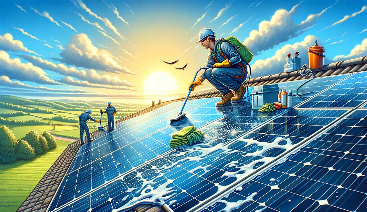 optimisez l'efficacité de vos panneaux photovoltaïques grâce à un nettoyage professionnel. découvrez nos services spécialisés pour prolonger la durée de vie de votre installation et maximiser votre production d'énergie solaire.
