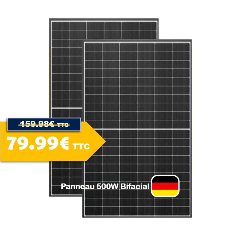 découvrez notre panneau solaire 500w, la solution idéale pour optimiser votre production d'énergie renouvelable. performant et écologique, il vous permet de réduire vos factures d'électricité tout en préservant l'environnement. idéal pour les maisons et les projets en autoconsommation.