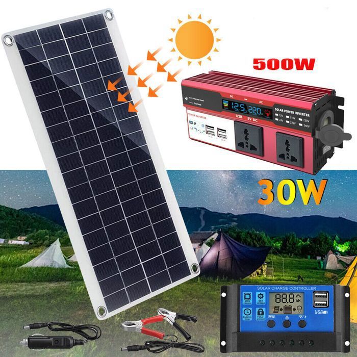 découvrez notre panneau solaire 500w idéal pour les camping-cars, offrant une source d'énergie renouvelable et efficace pour alimenter vos équipements en toute autonomie. profitez de vos aventures en plein air tout en réduisant votre impact environnemental.