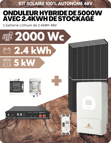 découvrez la puissance et l'efficacité de notre batterie solaire 5000w, idéale pour stocker l'énergie renouvelable et alimenter vos appareils. parfaite pour les maisons, camping ou situations d'urgence, cette batterie vous offre une solution durable et écologique pour vos besoins énergétiques.