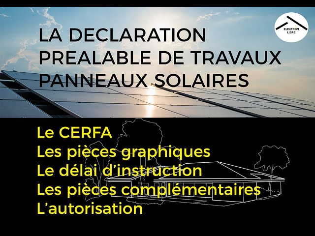 découvrez comment effectuer votre déclaration photovoltaïque. obtenez des conseils pratiques sur les démarches à suivre pour déclarer vos installations solaires, optimiser vos réductions d'impôts et contribuer au développement durable. ne ratez pas cette étape essentielle pour tirer le meilleur parti de votre projet photovoltaïque.