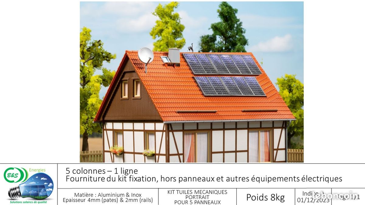 découvrez nos solutions de fixation pour panneaux solaires sur tuiles mécaniques. assurez une installation sécurisée et efficace, tout en préservant l'intégrité de votre toiture. optez pour des systèmes de montage adaptés aux exigences de votre projet solaire.