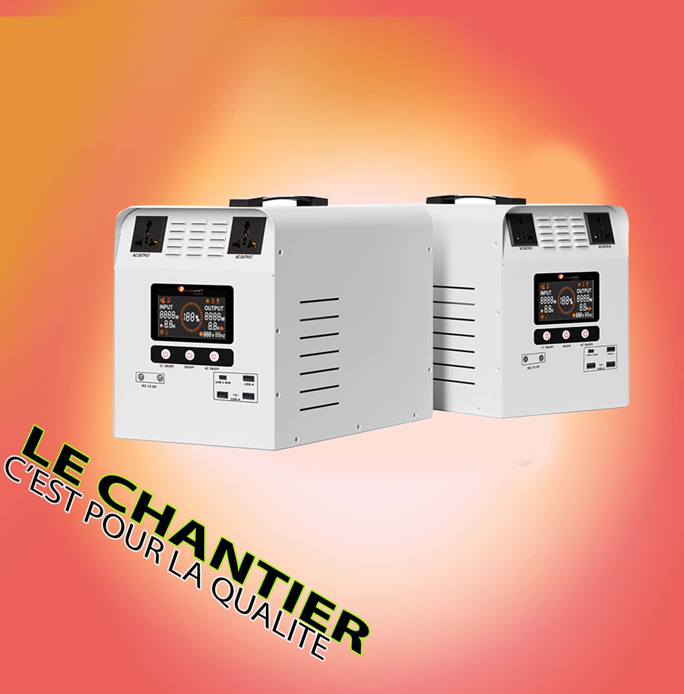 découvrez notre générateur solaire 220v, une solution écologique et efficace pour alimenter vos appareils électriques où que vous soyez. idéal pour le camping, les événements en plein air ou comme source d'énergie d'appoint. optez pour une énergie renouvelable et réduisez votre impact environnemental !