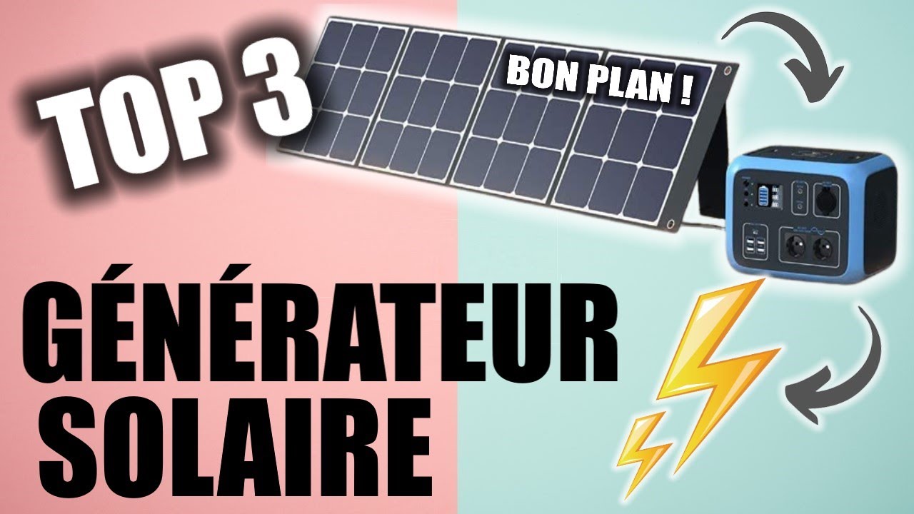 découvrez notre générateur solaire 220v, une solution écologique et performante pour alimenter vos appareils électriques. profitez d'une énergie renouvelable et économisez sur vos factures d'électricité tout en respectant l'environnement. idéal pour les campagnes, les travaux de construction ou même comme source d'énergie d'appoint à la maison.