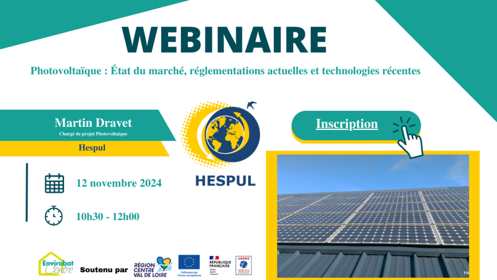 découvrez nos webinaires sur l'énergie photovoltaïque et inscrivez-vous dès maintenant pour apprendre comment maximiser votre utilisation de l'énergie solaire. rejoignez des experts du secteur et obtenez des conseils pratiques pour vos projets photovoltaïques.