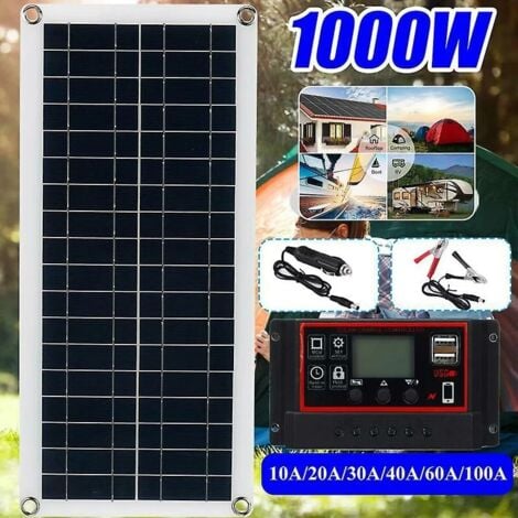 découvrez notre kit solaire 1000w, idéal pour tous vos besoins en énergie renouvelable. profitez d'une solution efficace et durable pour alimenter vos appareils tout en réduisant votre impact environnemental. facile à installer et adapté à diverses applications, ce kit est parfait pour les maisons, les camping-cars ou les activités en plein air.