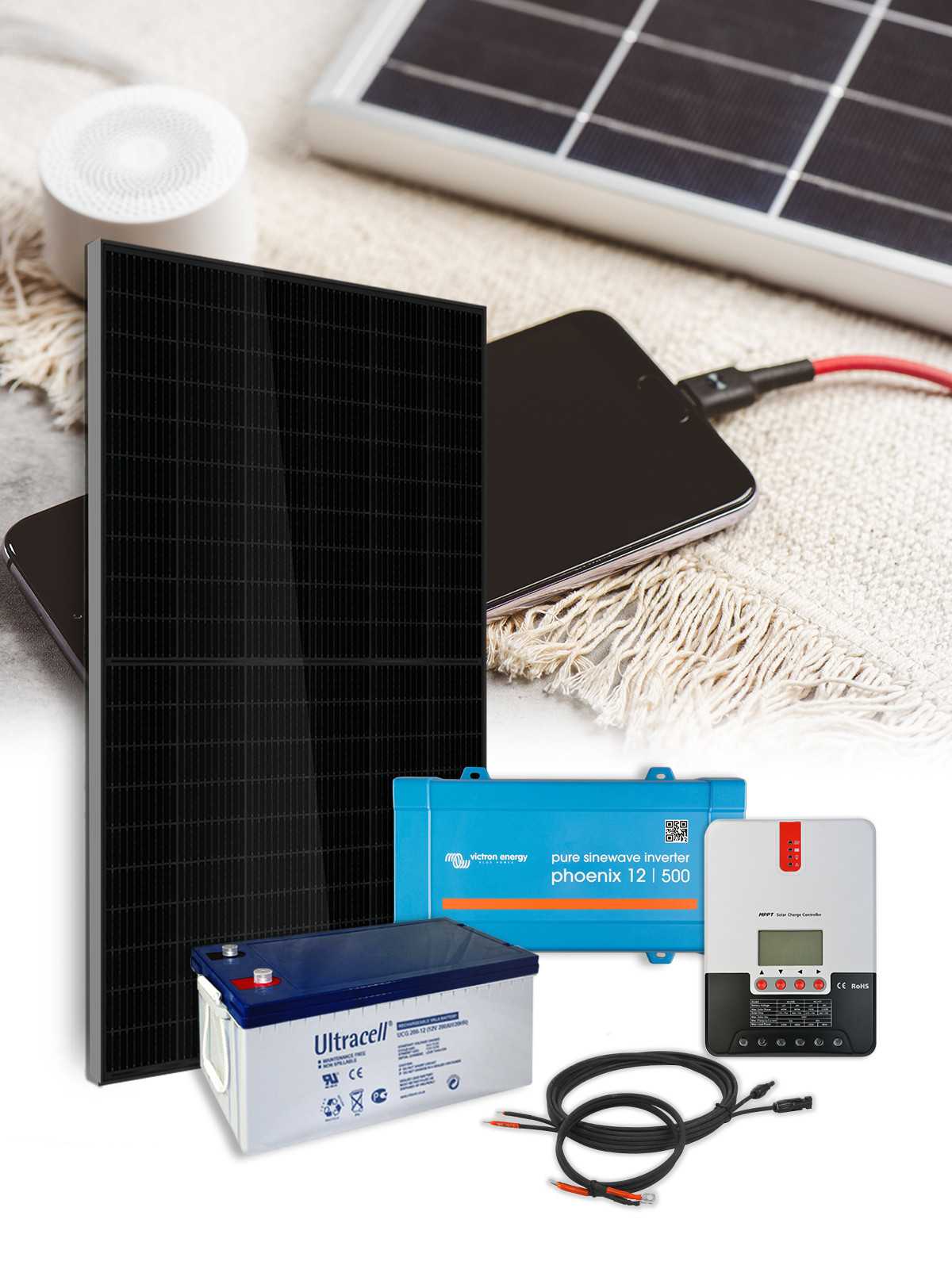 découvrez notre kit solaire 12v autonome, idéal pour alimenter vos appareils en toute liberté. parfait pour le camping, les activités en plein air ou les besoins domestiques, ce kit offre une énergie renouvelable fiable et facile à installer. profitez de l'indépendance énergétique grâce à notre solution solaire efficace.