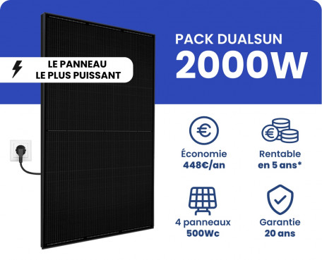 découvrez notre kit solaire 2000w, une solution idéale pour alimenter votre maison ou vos activités de plein air. profitez d'une énergie renouvelable efficace et économique, et réduisez votre empreinte carbone tout en bénéficiant d'une installation facile et rapide.