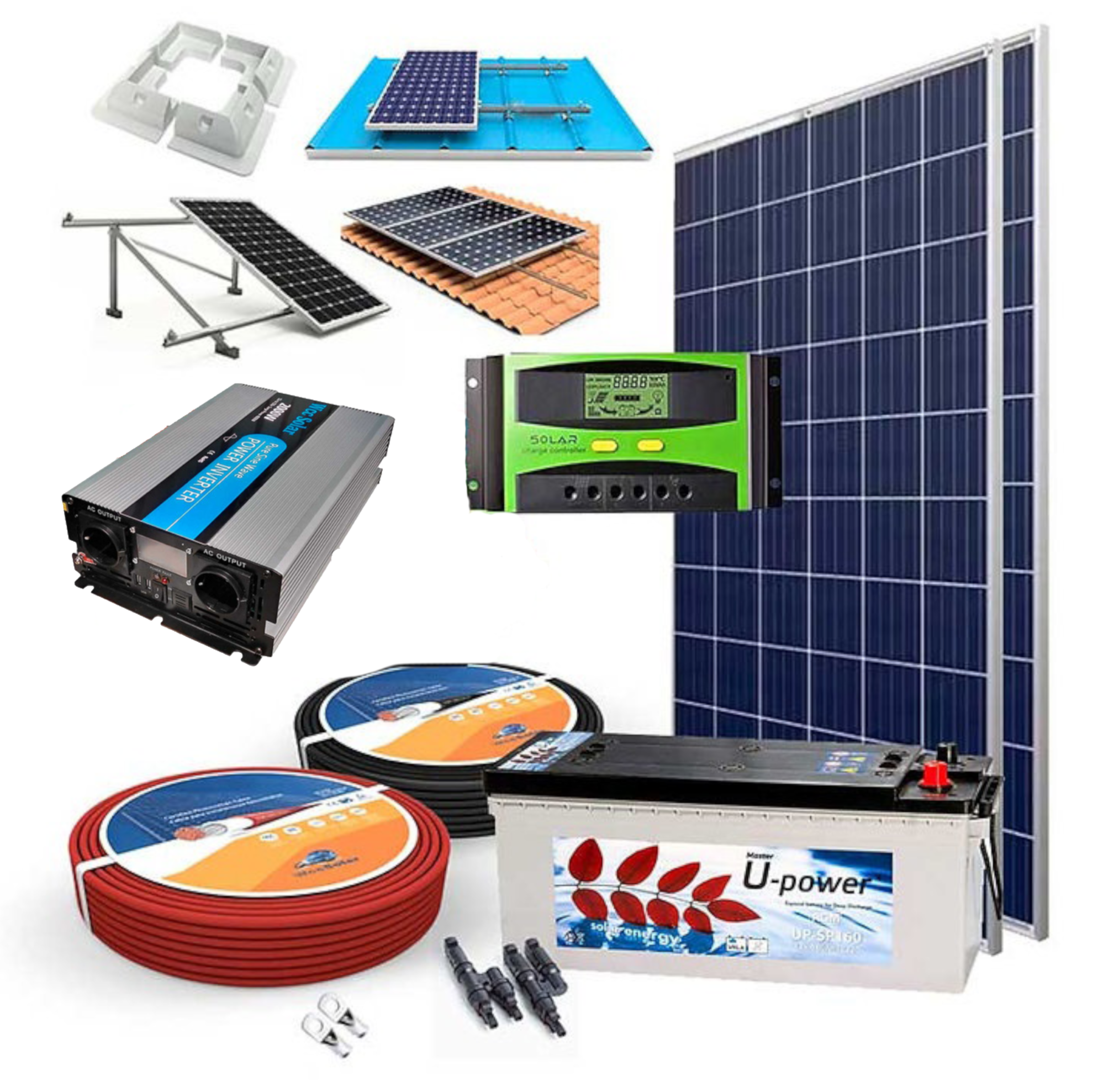 découvrez notre kit solaire 3000w, une solution énergétique efficace et écologique pour alimenter vos appareils. facile à installer et adapté pour les maisons, les caravanes et les bureaux, ce kit vous permet de profiter d'une énergie renouvelable tout en réduisant vos factures d'électricité. optez pour l'énergie verte et transformez votre consommation avec notre kit fiable et performant.