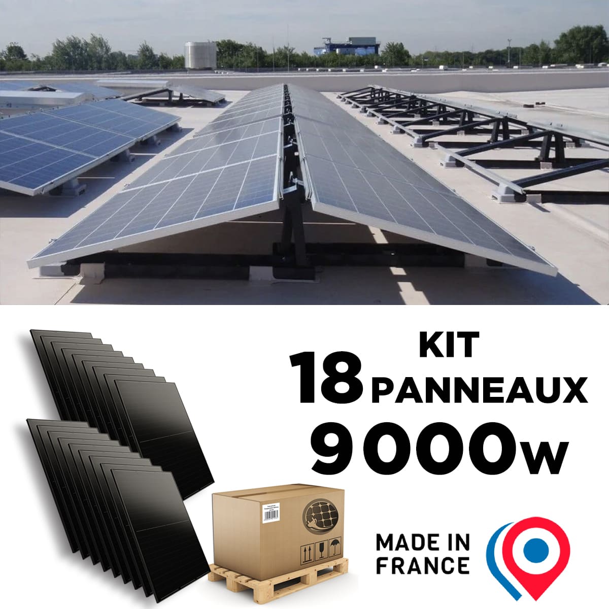 découvrez notre kit solaire de 9 kw, une solution idéale pour produire votre propre électricité et réduire votre facture énergétique. profitez d'une installation clé en main, d'une performance optimale et d'un impact environnemental positif. transformez votre habitat en une source d'énergie renouvelable dès aujourd'hui !