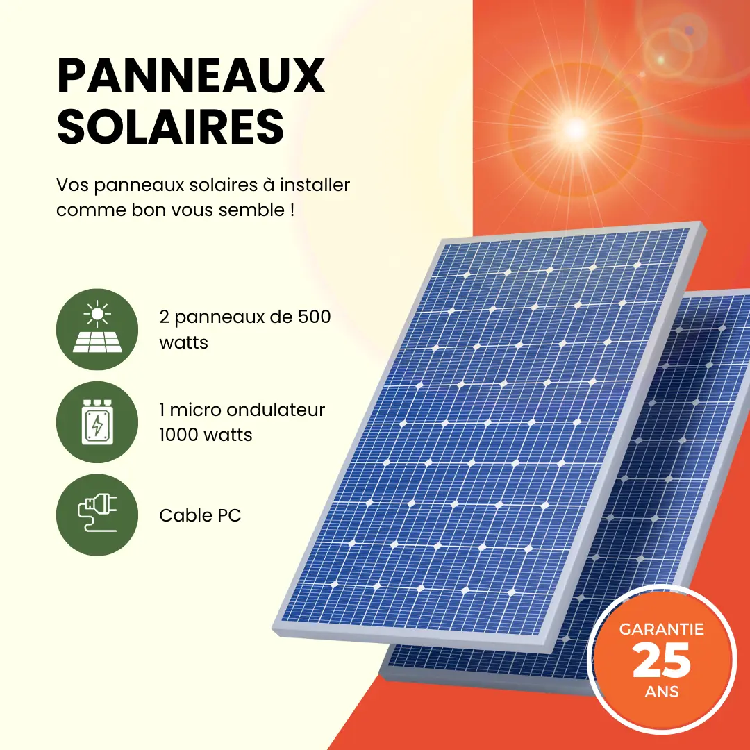 découvrez les prix des panneaux solaires 1000w et informez-vous sur les avantages de cette solution énergétique durable. comparez les offres, trouvez les meilleures promotions et faites le choix idéal pour votre installation solaire.
