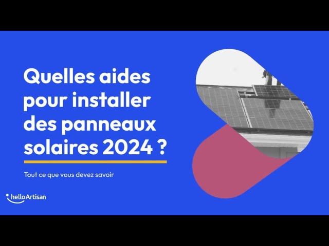découvrez les différentes aides disponibles pour l'installation de panneaux photovoltaïques. accédez à des subventions, crédits d'impôt et primes afin de rendre votre projet solaire plus accessible. transformez votre énergie et réduisez vos factures tout en bénéficiant d'un soutien financier adapté.