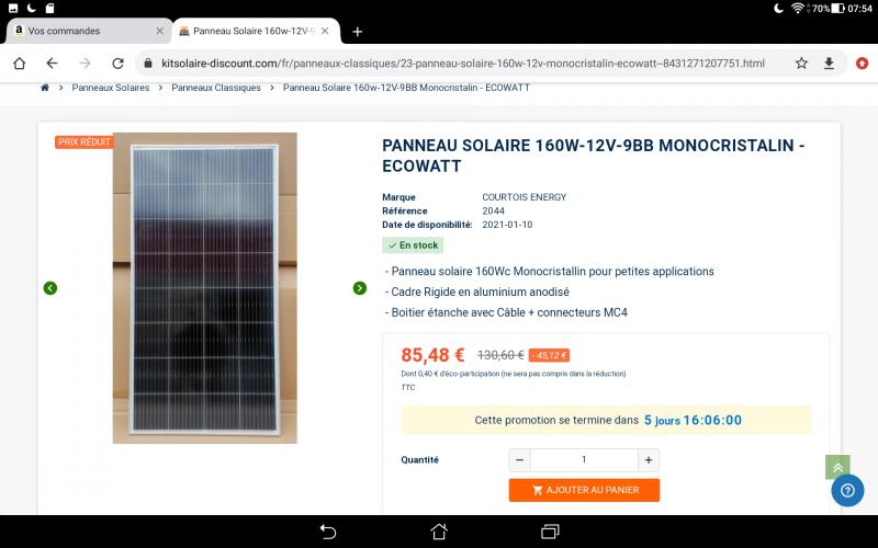 découvrez notre forum dédié aux kits solaires, où passionnés et experts partagent conseils, astuces et expériences. posez vos questions, échangez des idées et trouvez des solutions pour optimiser l'utilisation de l'énergie solaire.