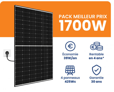 découvrez notre kit solaire 1000w, la solution idéale pour produire votre propre électricité. parfait pour les maisons, les campings ou les petites entreprises, ce kit vous permet de bénéficier d'une énergie renouvelable efficace et écologique. facile à installer et performant, il réduit vos factures d'électricité tout en protégeant notre planète.