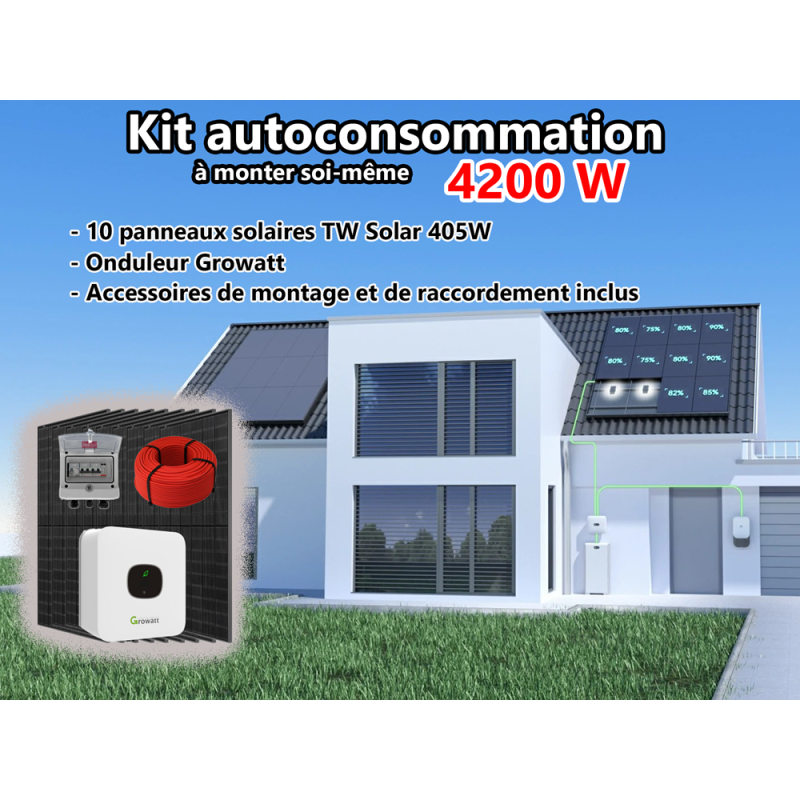découvrez notre kit solaire autoconsommation, une solution idéale pour produire votre propre énergie et réduire vos factures d'électricité. profitez d'une installation simple et efficace, conçue pour répondre à vos besoins énergétiques tout en respectant l'environnement.