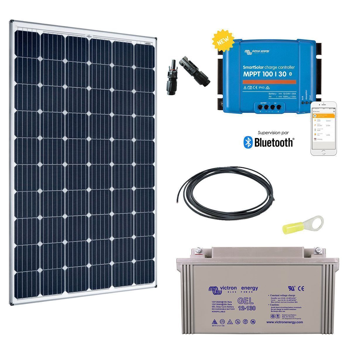 découvrez notre kit solaire frigo, idéal pour alimenter votre réfrigérateur grâce à l'énergie renouvelable. parfait pour le camping, les chalets ou en cas de coupure de courant, ce kit vous garantit une solution économique et écologique pour conserver vos aliments frais où que vous soyez.