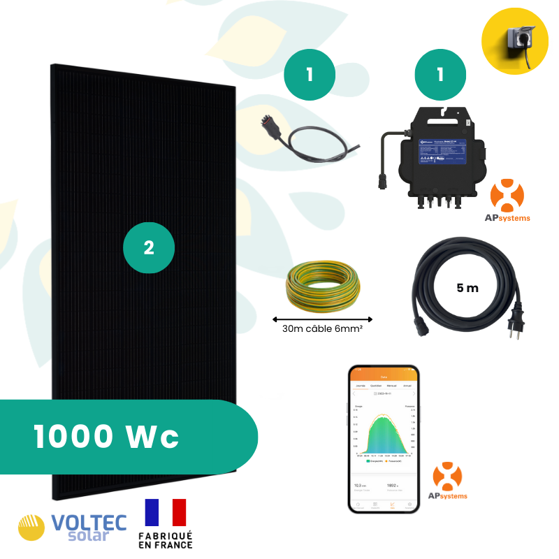 découvrez nos prix compétitifs pour le kit solaire 1000w, idéal pour réduire vos factures d'énergie et profiter d'une énergie renouvelable et durable. parfait pour les particuliers et les professionnels souhaitant investir dans l'énergie solaire.