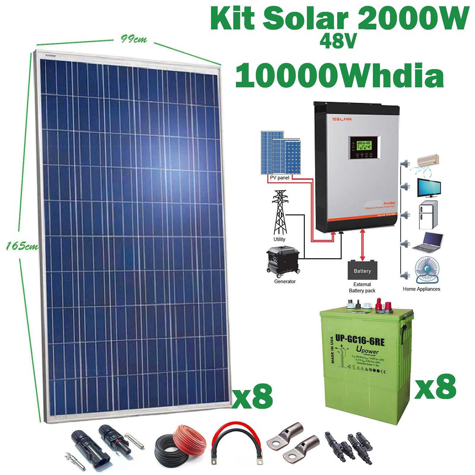 découvrez les nombreux avantages des panneaux solaires 2000w, idéaux pour réduire vos factures d'énergie et contribuer à un avenir durable. profitez d'une énergie renouvelable efficace, d'un retour sur investissement rapide et d'une augmentation de la valeur de votre propriété.