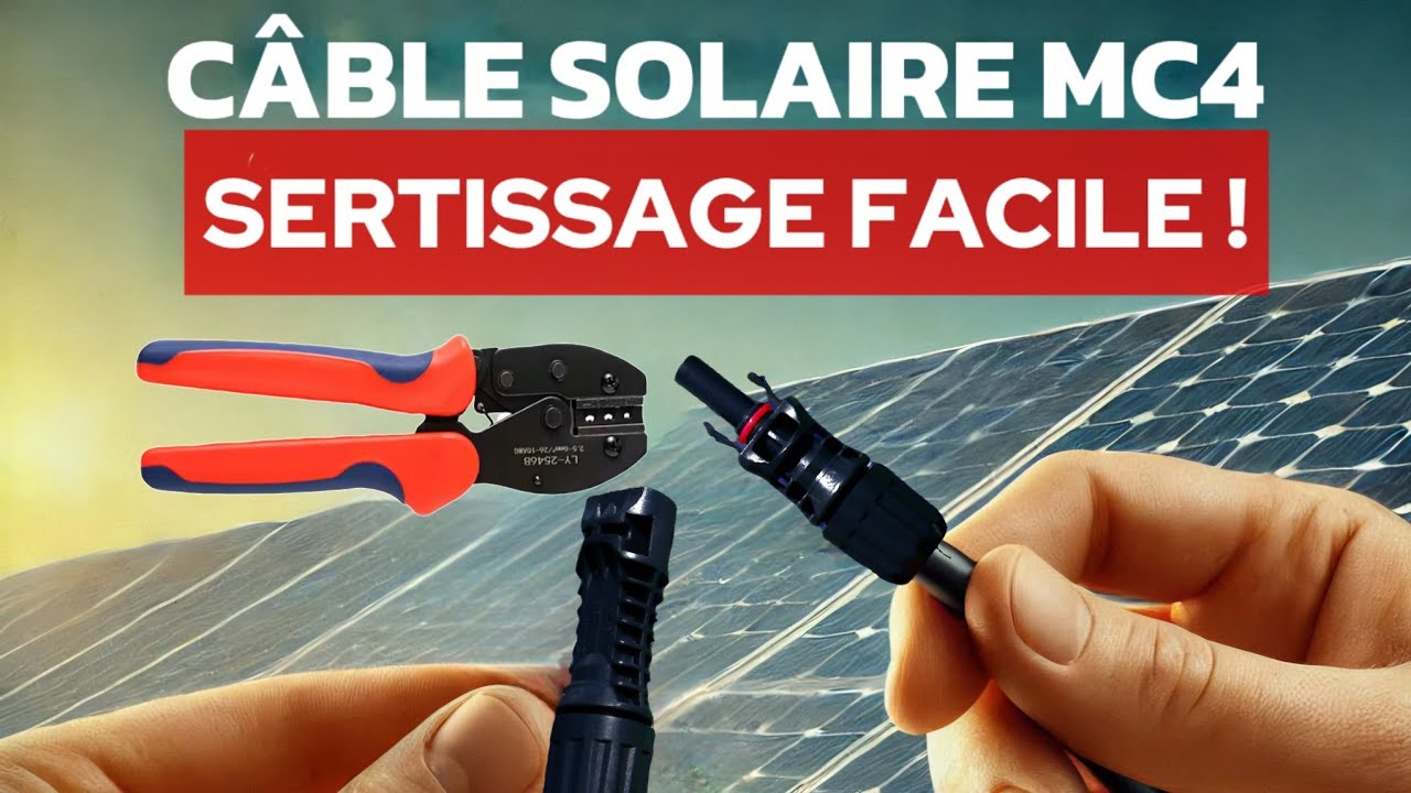 découvrez le câble mc4 chez leroy merlin, idéal pour vos installations solaires. profitez d'un produit de qualité, résistant et performant pour optimiser votre système photovoltaïque.