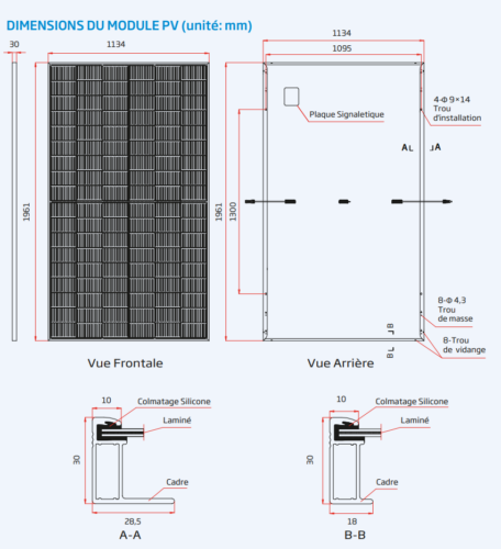 découvrez les dimensions des panneaux solaires de 500w, idéaux pour optimiser votre production d'énergie solaire. apprenez comment choisir le bon espace pour votre installation et maximiser votre investissement en énergies renouvelables.
