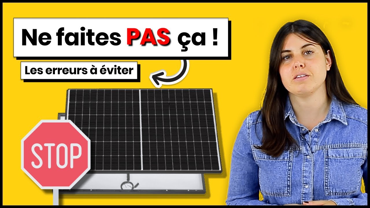 découvrez les erreurs courantes lors de l'installation de panneaux photovoltaïques et apprenez comment les éviter pour assurer un fonctionnement optimal de votre système d'énergie solaire.