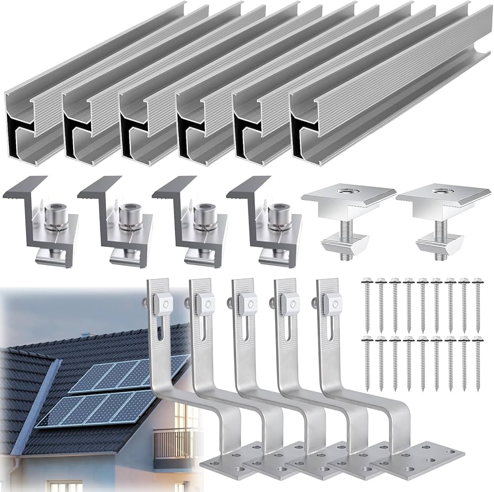 découvrez notre kit de fixation solaire, conçu pour faciliter l'installation de vos panneaux solaires. ce kit complet comprend tous les accessoires nécessaires pour une installation sécurisée et efficace, garantissant une performance optimale de votre système solaire. idéal pour les particuliers et les professionnels souhaitant maximiser leur production d'énergie renouvelable.