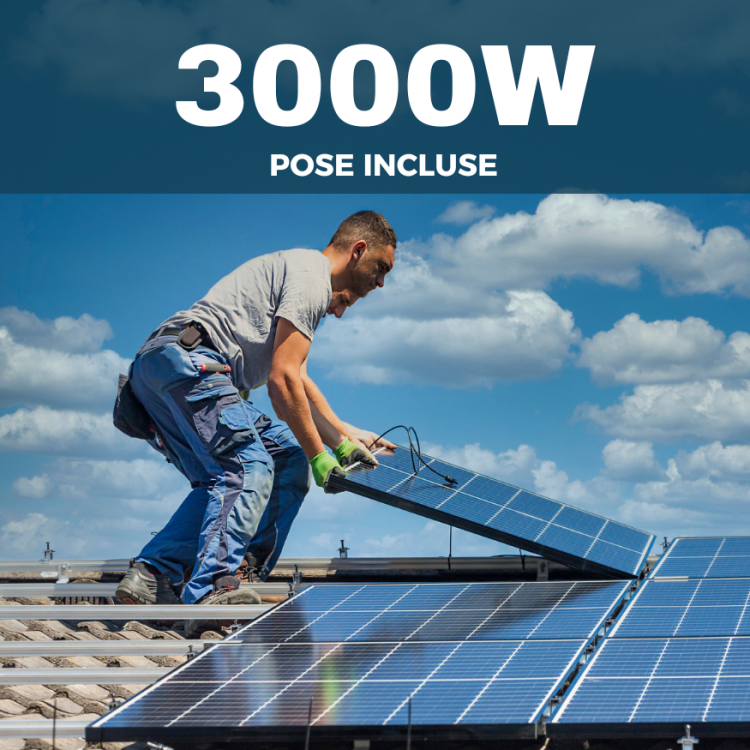 découvrez notre kit solaire 3kwc, la solution idéale pour produire votre propre électricité verte. économisez sur vos factures d'énergie tout en contribuant à la protection de l'environnement. facile à installer et performant, ce kit est conçu pour répondre à vos besoins énergétiques.