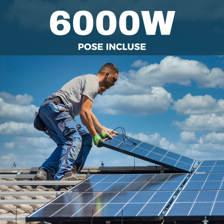 découvrez notre kit solaire 6000w, une solution écologique et économique pour subvenir à vos besoins énergétiques. profitez d'une installation facile, d'une efficacité maximale et d'une énergie propre pour alimenter votre maison ou votre entreprise. faites le choix d'un avenir durable avec notre kit solaire performant.
