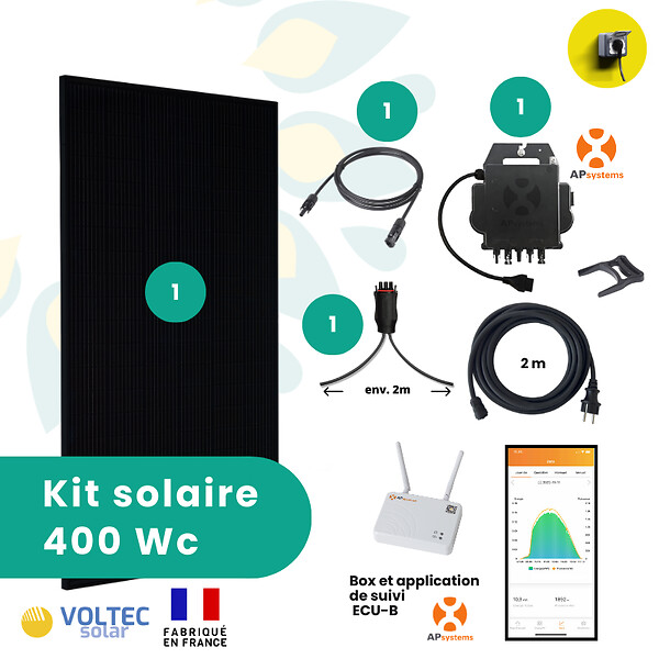 découvrez notre kit solaire 600w, idéal pour produire de l'énergie renouvelable à domicile. facile à installer, ce kit performant vous permet de réduire votre facture d'électricité tout en contribuant à la protection de l'environnement. profitez d'une source d'énergie durable et économique dès aujourd'hui!