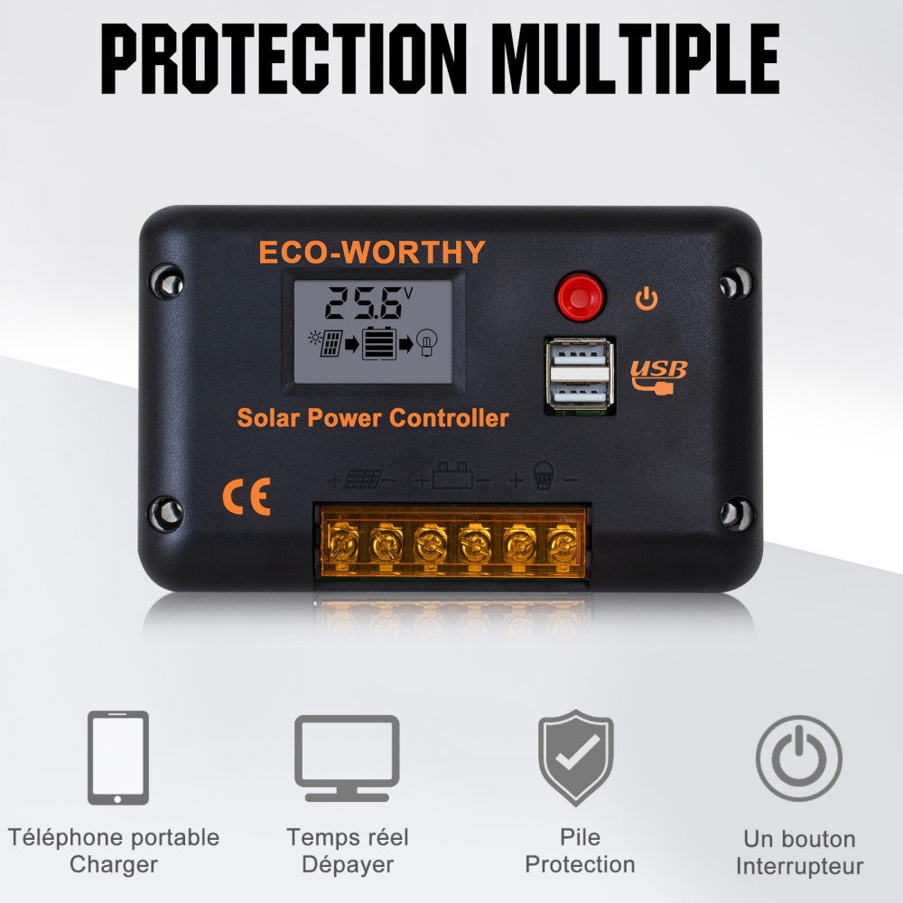 découvrez notre kit solaire camping-car 600w, idéal pour alimenter vos équipements lors de vos voyages en pleine nature. facile à installer et performant, ce kit vous permet de profiter de l'autonomie énergétique tout en respectant l'environnement. emportez l'énergie où que vous soyez !