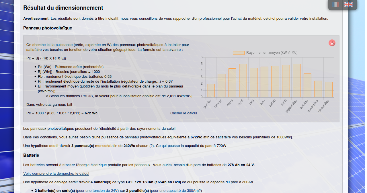 découvrez notre logiciel solaire gratuit, conçu pour vous aider à optimiser l'utilisation de l'énergie solaire. profitez d'outils intuitifs pour le dimensionnement de votre installation, l'analyse des performances et bien plus. économisez de l'argent tout en préservant l'environnement grâce à notre solution accessible à tous.