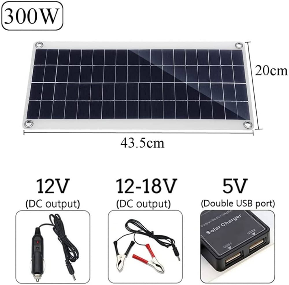 découvrez notre panneau solaire de 300w 12v, idéal pour vos projets d'énergie renouvelable. performant et durable, il vous permet de produire de l'électricité propre pour vos appareils, camping, ou installations hors réseau. optez pour une solution écologique et économique!