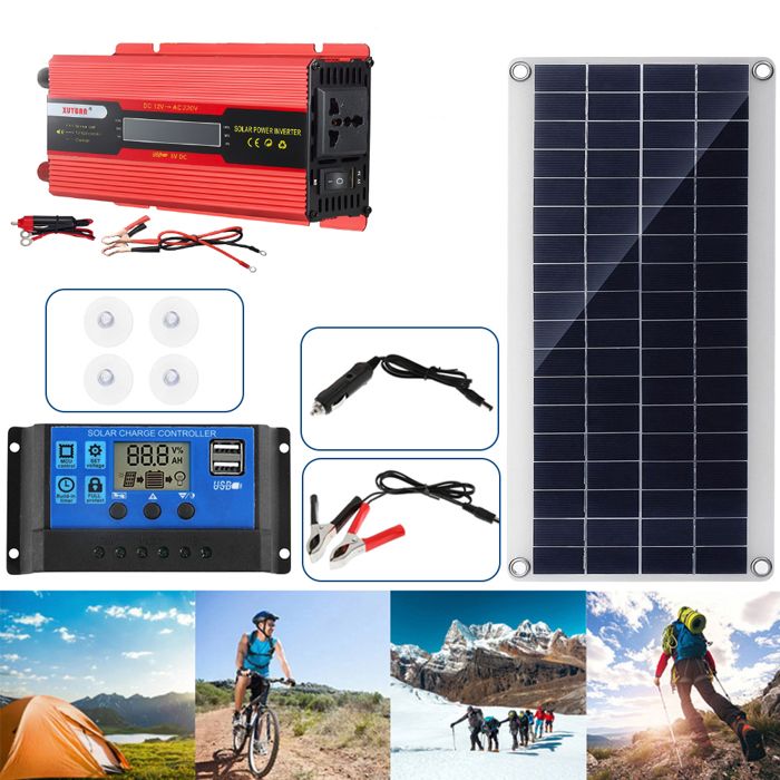 découvrez le panneau solaire 300w idéal pour vos aventures en camping ! profitez d'une source d'énergie renouvelable, légère et compacte, pour alimenter vos appareils électriques où que vous soyez. optez pour l'autonomie et le respect de l'environnement avec notre solution solaire performante.