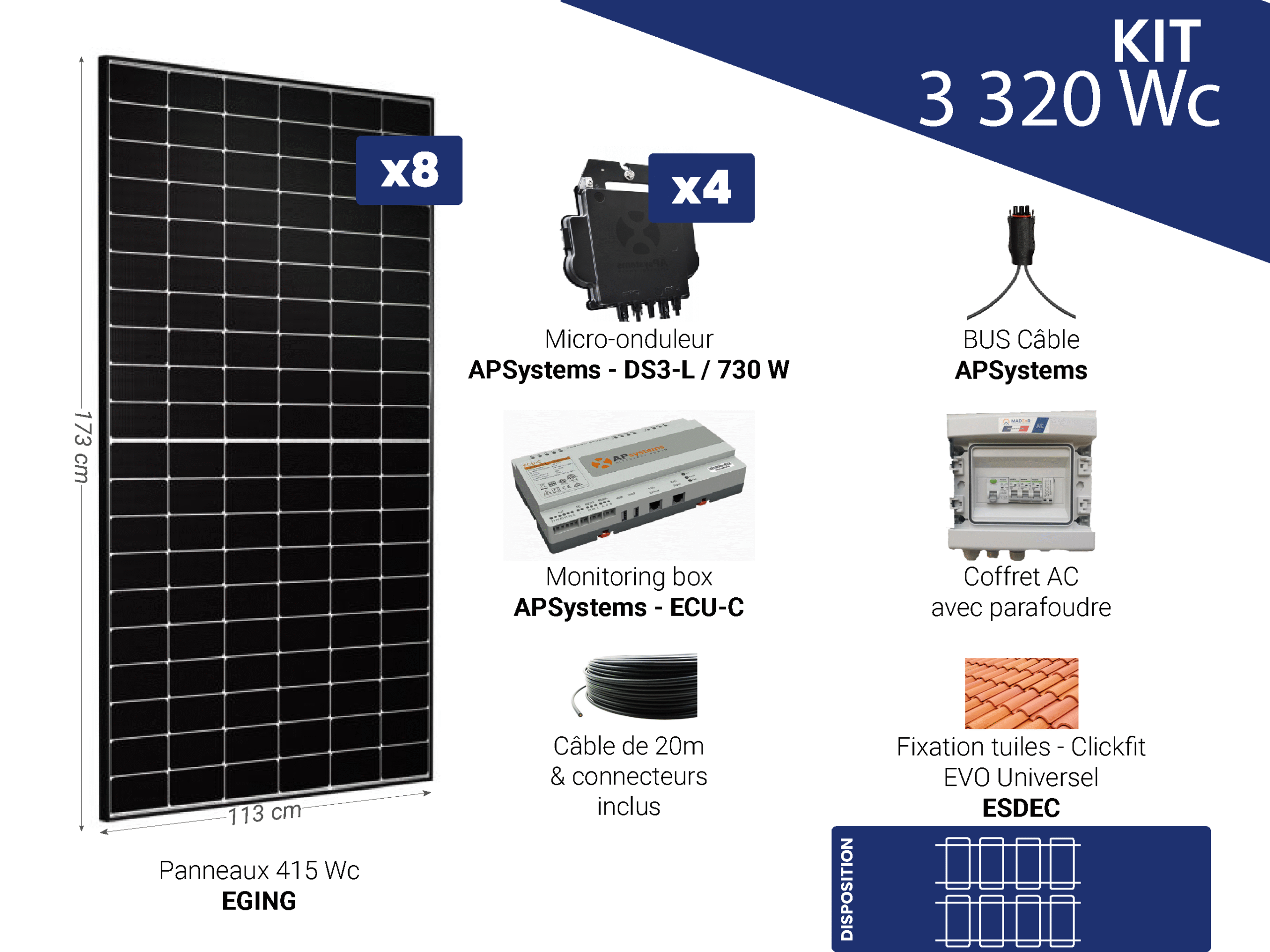 découvrez notre sélection de panneaux solaires équipés d'onduleurs de haute qualité. offrez à votre maison une source d'énergie renouvelable efficace, réduisez vos factures d'électricité et contribuez à la protection de l'environnement. profitez d'une installation facile et d'une performance optimale avec nos solutions solaires.