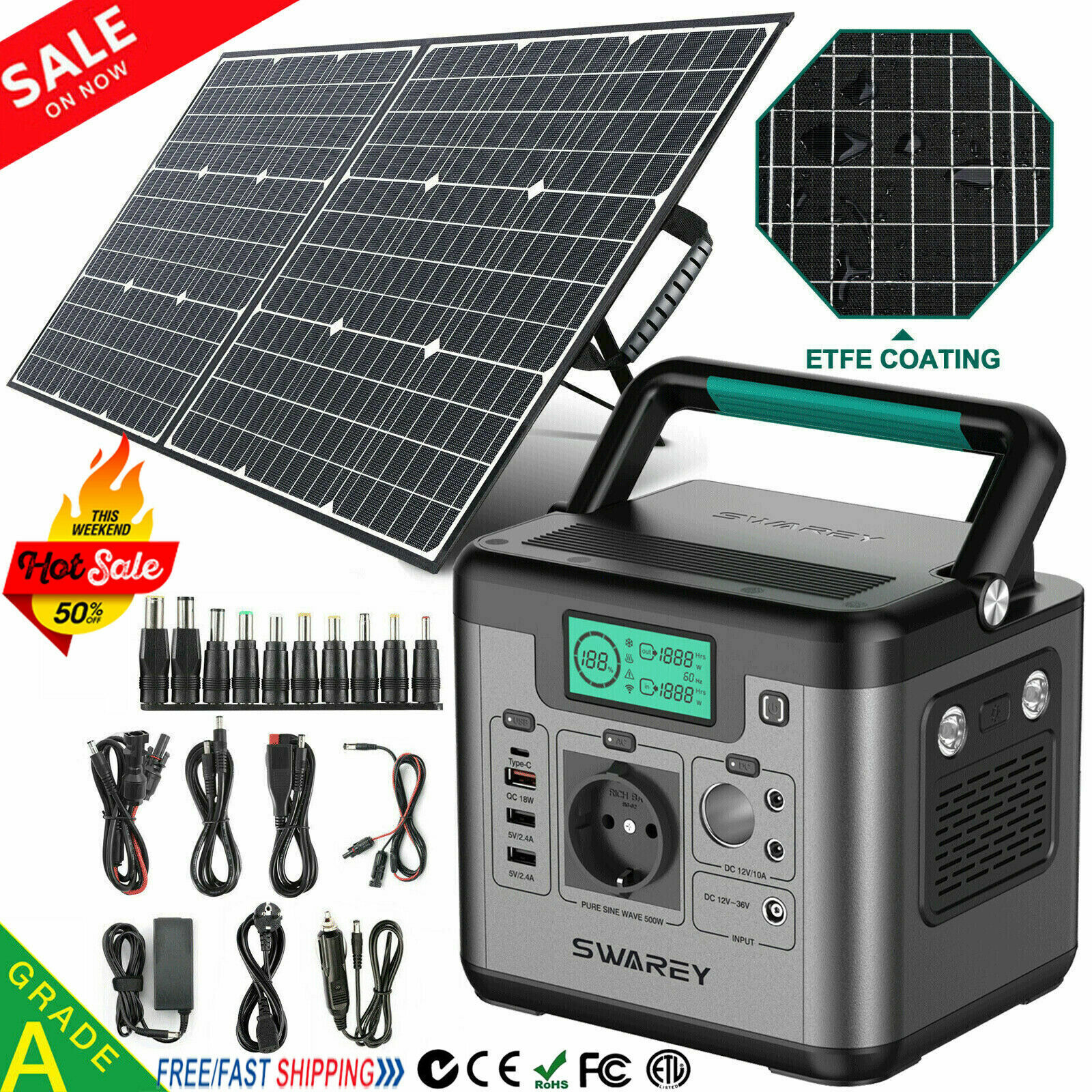découvrez notre panneau solaire portable 220v, idéal pour vos aventures en plein air ou vos besoins d'énergie en déplacement. léger, facile à transporter et puissant, il vous permet de recharger vos appareils où que vous soyez tout en respectant l'environnement.