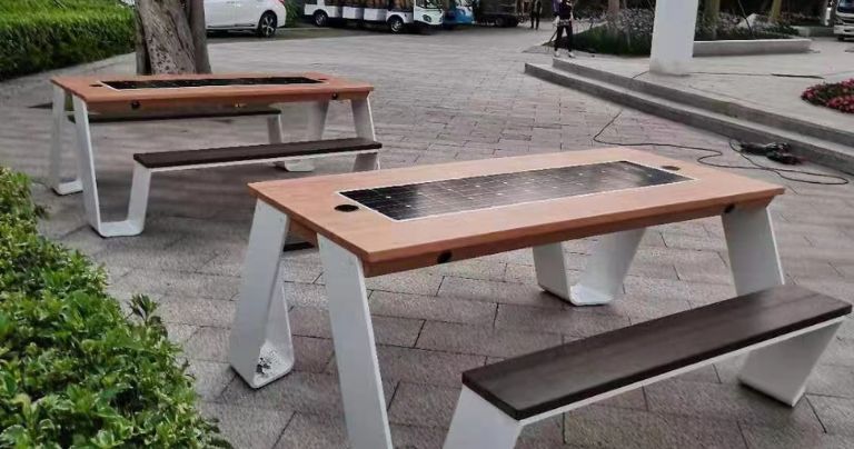 découvrez nos tables solaires durables, alliant design moderne et technologie écologique. idéales pour vos extérieurs, elles vous permettent de profiter de l'énergie solaire tout en embellissant votre espace de vie. optez pour une solution innovante et respectueuse de l'environnement.